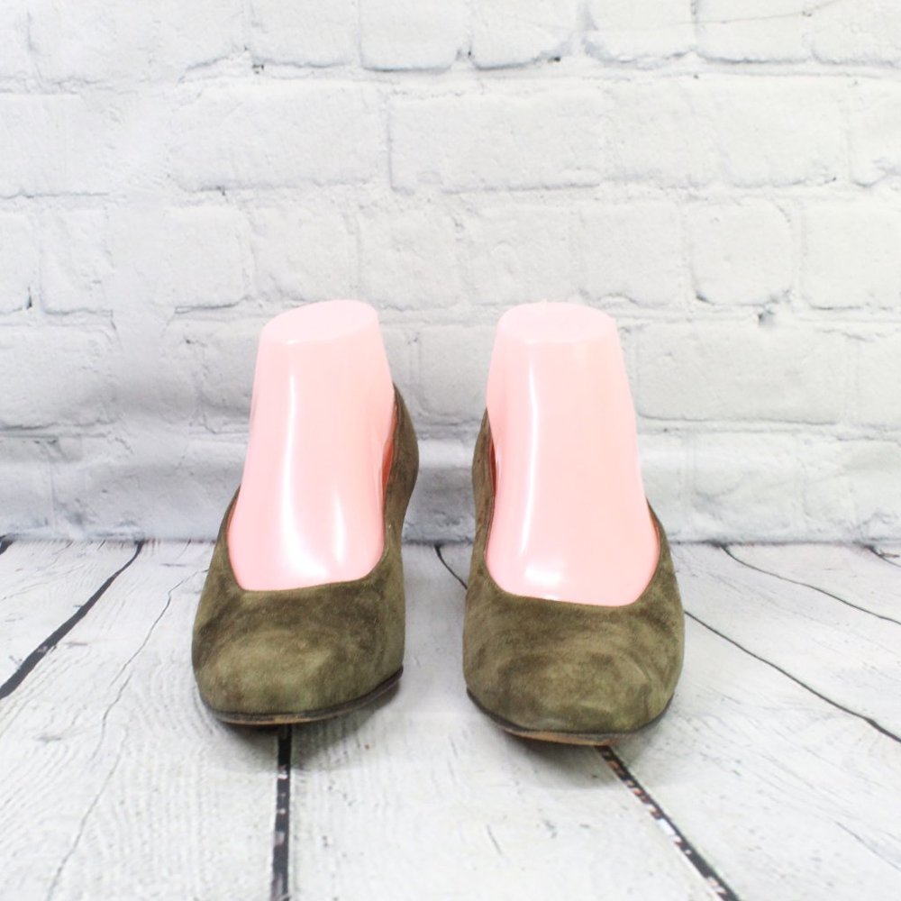 Salvatore Ferragamo Low Heel Pumps Shoes Sz 7.5 B - Picture 4 of 9